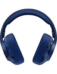 Auriculares para juegos con cable Logitech G433 7.1 con DTS: X 7.1 Surround de auricular para PC, PS4, Pro PS4, Xbox One, Xbox One S, Nintendo Switch   Camuflaje Azul, azul (Camo azul)