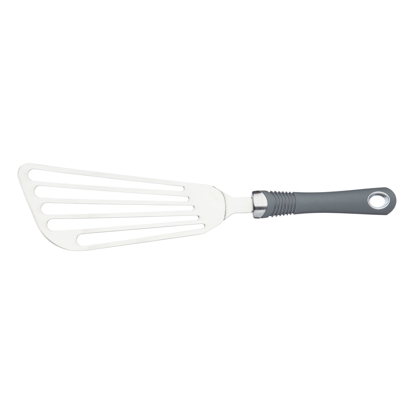 KitchenCraft Professional Fish Slice, Fish Spatula with Soft Grip Handle, Ideal for Flipping Meat, Eggs and Fish, Heat Resistant Cooking Kitchen Utensil, Dishwasher Safe, 31.5cm