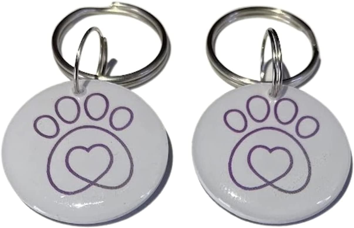 Compatible/Replacement for Petsafe SmartDoor Connected Microchip RFID Collar Tags Disc Key (Pack of 2) ZAC19-17682, ZAC19-17683, ZAC19-17240