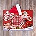 6PCS Cute Christmas Placemats Waterproof Xmas Placemat for Dining Table Decoration(17.3” X 11.8”)