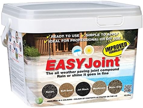 Stone Grey patio paving compound 80 tubs x 12.5 Kg Easy Joint paving grout paving mortar