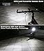 DARKBEAM USB Super Bright Bike Light Set Rechargeable Waterproof LED Bicycle Horn Headlight Taillight Lights Front and Rear Easy to Install Cycling Safety Commuter Best for Mountain Road