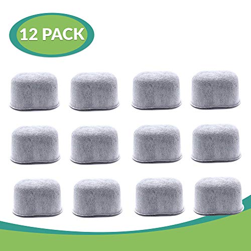 image for 12-Pack KEURIG Compatible Activated Charcoal Water Purification Filter