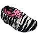 Brunswick Fun Shoe Covers- Fuzzy Zebra (One Size Fits Most (up to women's size 11))