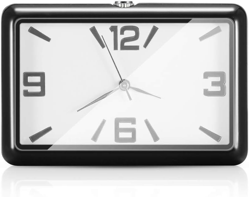 Topwor Car Dashboard Clock, Automobile Quartz Clock Car Decoration Watch Ornaments Vehicle Auto Interior Watch