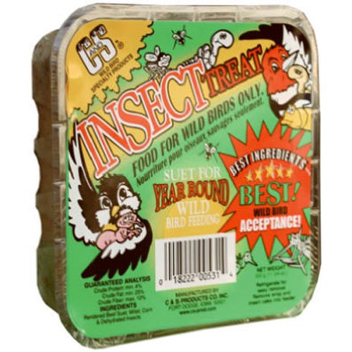 Cands Products CS12531 11-3/4-Ounce Insect Treat Suet