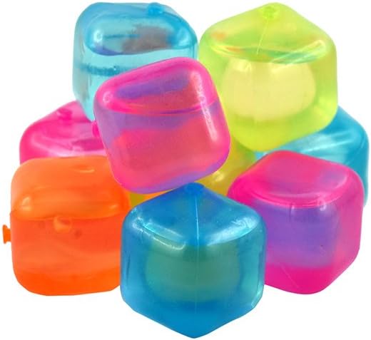 BARWORLD Silicone Reusable Ice Cubes - 10 Piece