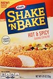 Kraft Shake N Bake Seasoned Coating Mix Box, Hot and Spicy, 4.75 Ounce (Pack of 8)