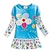 NEAT 2015 NEW Kid Girl Cotton Flower Dress Long Sleeve F5061 For 2-6 Years