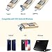 iPhone Lightning Flash Drive 32GB [3-in-1], E&jing USB 3.0 External Storage Memory Stick Adapter Expansion for iPad/iPod/Mac/Android/PC/iOS.(Gold) [Apple MFI Certified]
