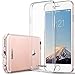 iPhone 6 Case, iPhone 6S Case, GANJOY [0.8mm Ultra Thin] Transparent Clear Soft Gel TPU Silicone Case Raised Bezels for Apple iPhone 6 / 6S Case
