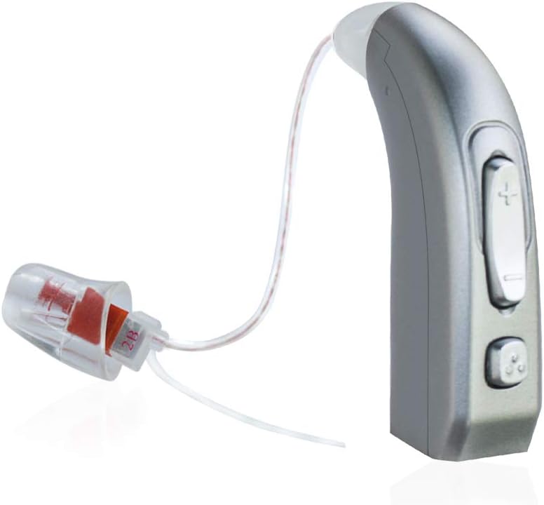 Banglijian Hearing Amplifier Rechargeable with Digital Noise Cancelling and Feedback Cancellation, Hearing Assist for Adults and Seniors, Latest Upgrade