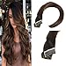 40pcs 2/2/6 14inch human hair extensions tape in