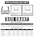 CHAOSHUO Womens Girls Cleavage Drawstring Bras Ph Up Wirefree Comfortable(Black, 30A)
