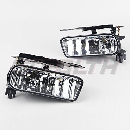STEALTH STF0387-C 02 06 Cadillac Escalade Fog Light OEM FIT Clear Lens