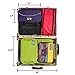 BAGSMART Travel Gear Luggage Packing Cube Lingerie Travel Case Bra Underwear Bag, Purple