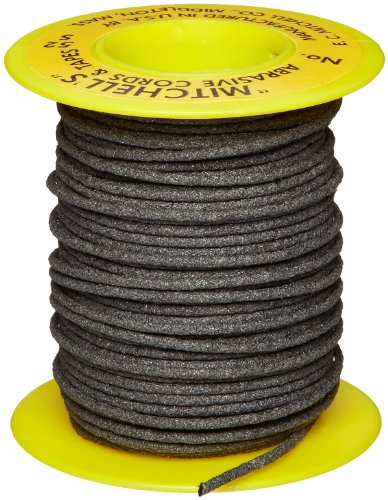 Mitchell Abrasives 52-S Round Abrasive Cord, Silicon Carbide 150 Grit .055