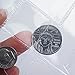 Clear Plastic Coin Pocket Page Protectors Coin Collection Holders Storage Sheets (20, 30 and 42 - Pocket Pages), 6 Counts by Shxstore
