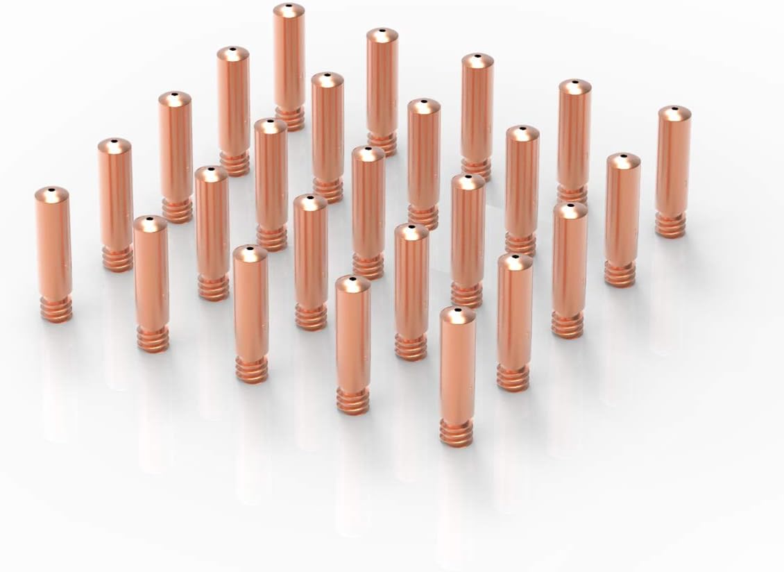 YESWELDER 25-pk MIG Welding Contact Tip 11-30 (0.030") for Lincoln Tweco MIG Guns 100L Mini - - 