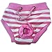 Tangpan Female Pet Dog Puppy Sanitary Pant Short Panty Striped Diaper (Pink, S)
