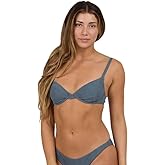 Balcony Bikini Top in Fin Blue by Salty Crew