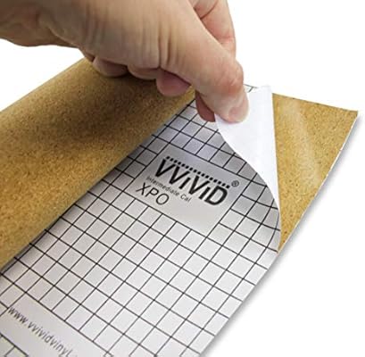 Amazon Com Vvivid Adhesive Backed Natural Cork Board Sheet Paper Roll 15 9 Inch X 6 5ft Home Kitchen