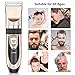 Nicewell Cordless Hair Trimmer for Men, Kids - Grooming Kit with 8 Attachment Guide Combs for Hair Cutting