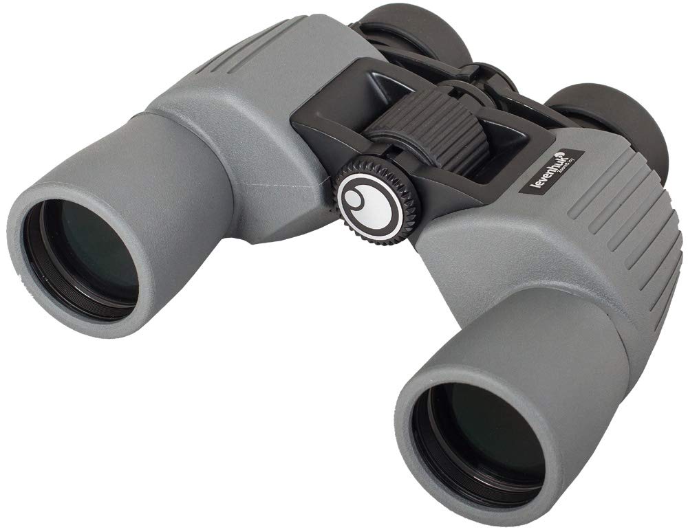 Levenhuk Sherman PLUS 8x42 Wide Angle Binoculars with Porro Prisms and Waterproof Body