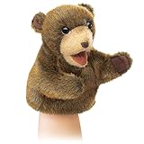 Folkmanis Little Bear Hand Puppet, Brown
