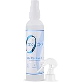 Zero Odor Multi-Purpose Odor Eliminator, Car &amp; Room Air Freshener, 8 oz | Unscented Travel Size Spray for Bathroom, Closet, Kitchen &amp; Small Spaces, Over 1,000 sprays