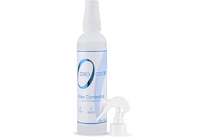Zero Odor Multi-Purpose Odor Eliminator - Eliminate Air & Surface Odor – Patented Technology Best for Bathroom, Kitchen, Fabr
