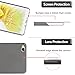 Xiaomi Redmi 4A Case + Screen Protector, Gzerma Soft Shock-Absorption Scratch Resistant TPU Durable Protective Cover and High Definition (HD) Clear, Bubble Free Phone Film for Xiaomi Redmi 4A, Gray