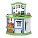 American Plastic Toys Cozy Comfort Kitchen Playset, Realistic Light-Up Burner with Fun Bubbling Sound, 22 Play Kitchen Accessories, Chef Role Play Encourages Imagination, for Ages 3+