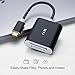 USB C to SD Micro SD Card Reader, CableCreation Type C [Thunderbolt 3] 2-in-1 Memory Card Aluminum Reader, Compatible with MacBook Pro 2019, iPad Pro 2019 2018, Galaxy S10 S9 S8, Surface Go and More