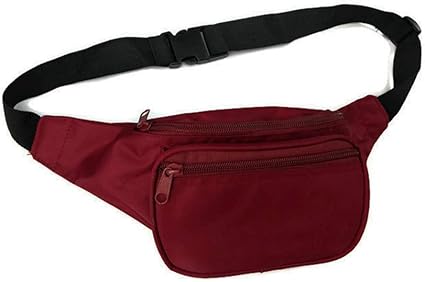 Burgundy fanny pack Clearance