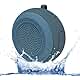 CYBORIS IPX7 Waterproof Outdoor Bluetooth Speaker Swimming Pool Floating Portable Mini Speakers Wireless 5W With Microphone & TWS for Beach, Bathroom, Home, Shower (Camouflage Blue)