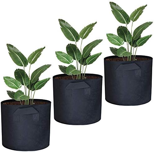 Awnic Sacos para Plantas Maceta Textil no Tejido Plantas Mini ...