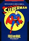 Superman Fold and Mail Stationery by DC Comics
