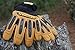 Ironclad Ranchworx Work Gloves RWG2, Premier Leather Work Glove, Performance Fit, Durable, Machine Washable, (1 Pair), RWG2-03-M,Brown/Black