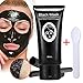 Blackhead Mask - LuckyFine Facial Cleansing Blackhead Remover Charcoal Mask, Purifying Black Peel-off Mask