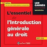 L'essentiel de l'introduction générale au droit by 