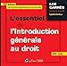 L'ESSENTIEL DE L'INTRODUCTION GENERALE AU DROIT 13EME EDITION (CARRÉS ROUGE) (French Edition) by 