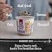 Quaker Overnight Oats, Variety Pack, Breakfast Cereal, 6 Cups