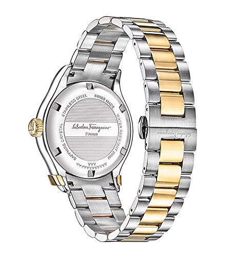Salvatore Ferragamo Men's FF3280015 Ferragamo 1898 Sport Analog Display Swiss Quartz Two Tone Watch