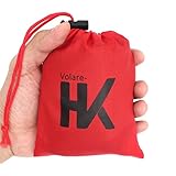 Beach Blanket with Nylon Tote Pouch, Outdoor Camping Pad, Oversized Mat, Shade Tarp, Picnic Blanket - Water Resistant & Sand Free, Pocket Size, Ultra Lightweight, Extra Large 66x55 Inch