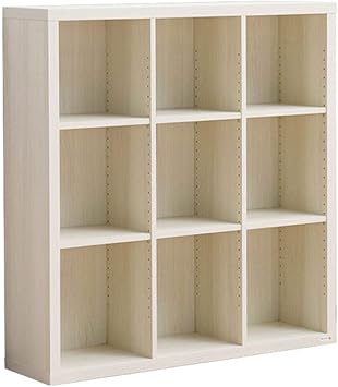 Amazon Com Wooden Cube Bookcase 4 9 Cube Storage Cabinet Wood Bookshelf Shelves Organiser Display Unit Rack For Office Living Room Furniture Storage Shelf Size C1 77 4x28 3x75 2 Furniture Decor
