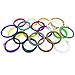 Kuman 3D printer Pen Filament Refills - ABS 1.75mm Filament Fun Sampler Pack of 20 Different Colors in 20 Foot Lengths-including 3D Sencils ebook (ABS Material)