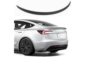TOPABYTE Spoiler for Tesla Model 3 Highland 2025 2024 Original Rear Spoiler Wing Lip Accessories (Matte Carbon)