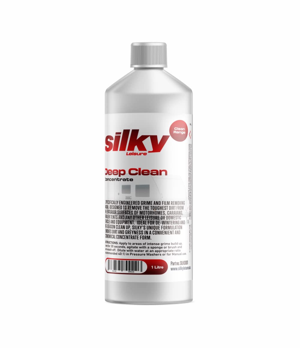 BITS4REASONS SILKY DEEP CLEANER CONCENTRATE - 1L. MOTORHOME AND CARAVAN EXTERIOR CLEANER