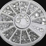 4 Size Nail Art 3D Crystal Glitter Rhinestone Tips Decoration Nail Stick